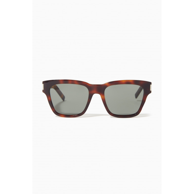 Saint Laurent - SL 560 Sunglasses in Acetate Brown