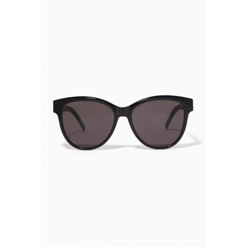 Saint Laurent - Cat-eye Sunglasses in Acetate Black