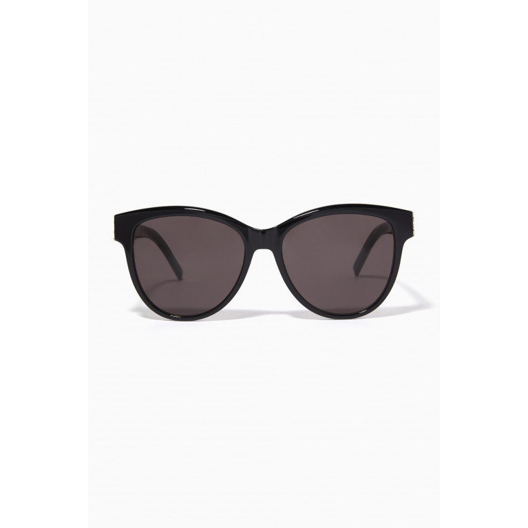Saint Laurent - Cat-eye Sunglasses in Acetate Black