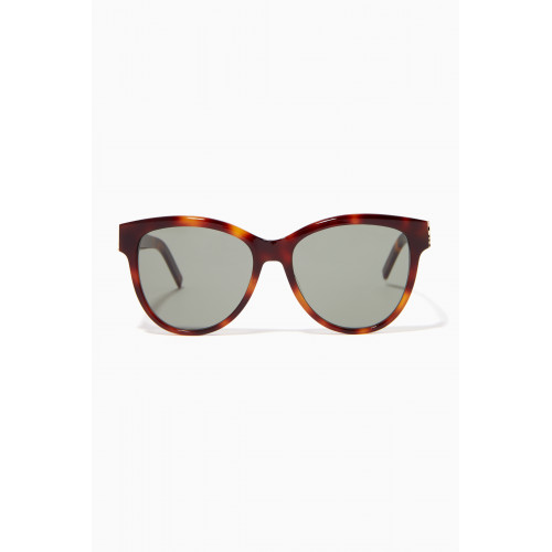 Saint Laurent - Cat-eye Sunglasses in Acetate Brown