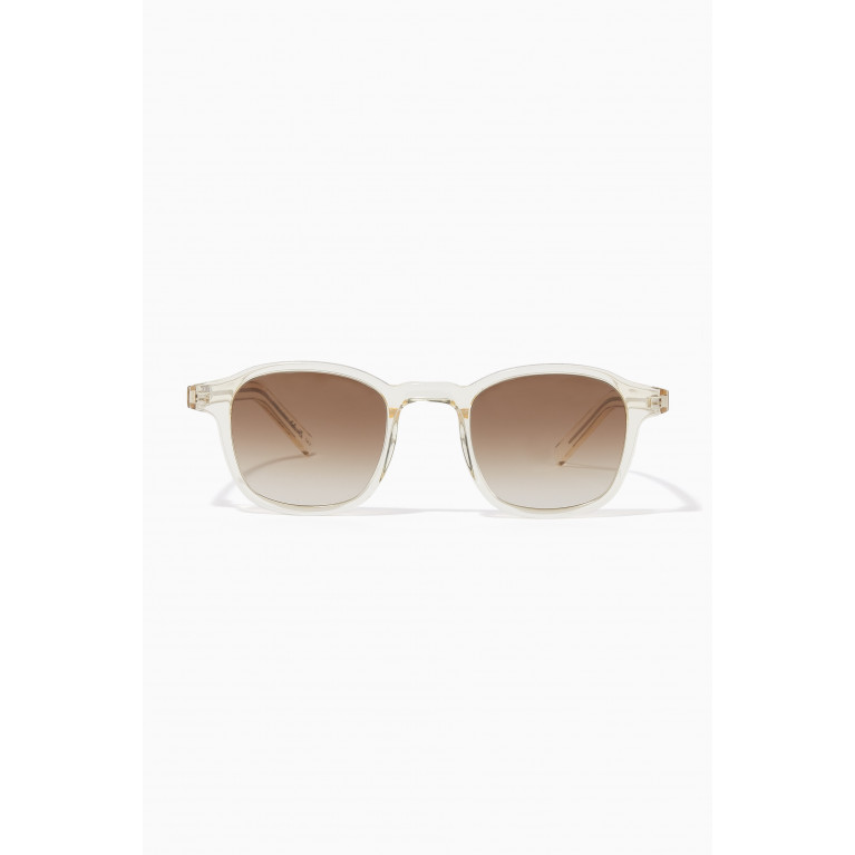 Saint Laurent - Round Sunglasses in Acetate Gold
