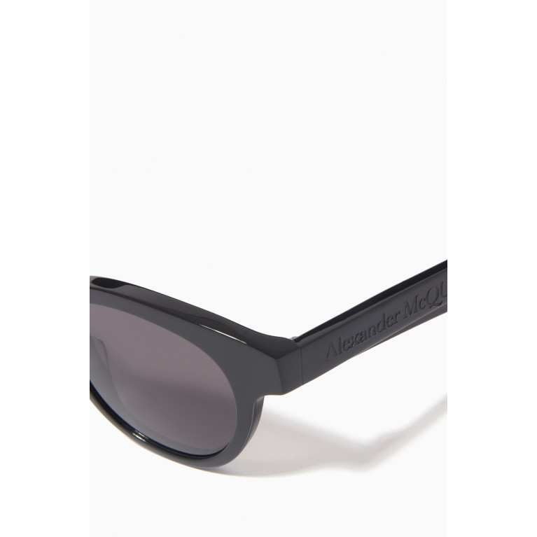 Alexander McQueen - Round Sunglasses in Acetate