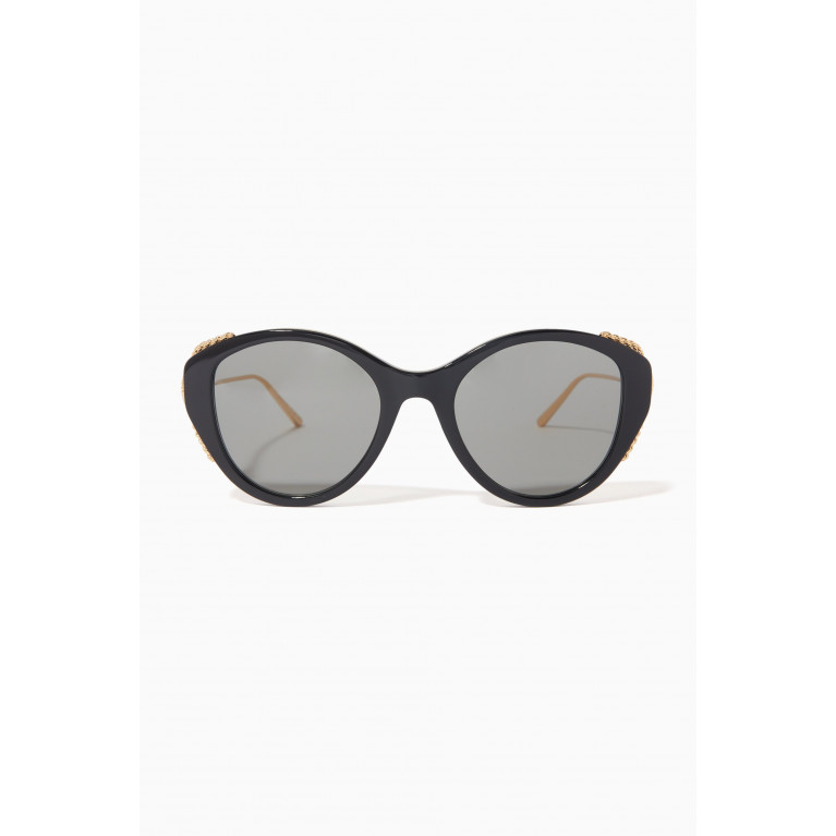 Boucheron - Cat-eye Sunglasses in Acetate & Metal