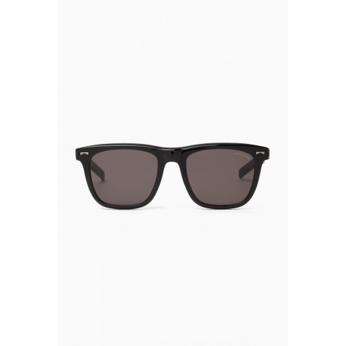 Dunhill - Square Frame Sunglasses in Acetate Black