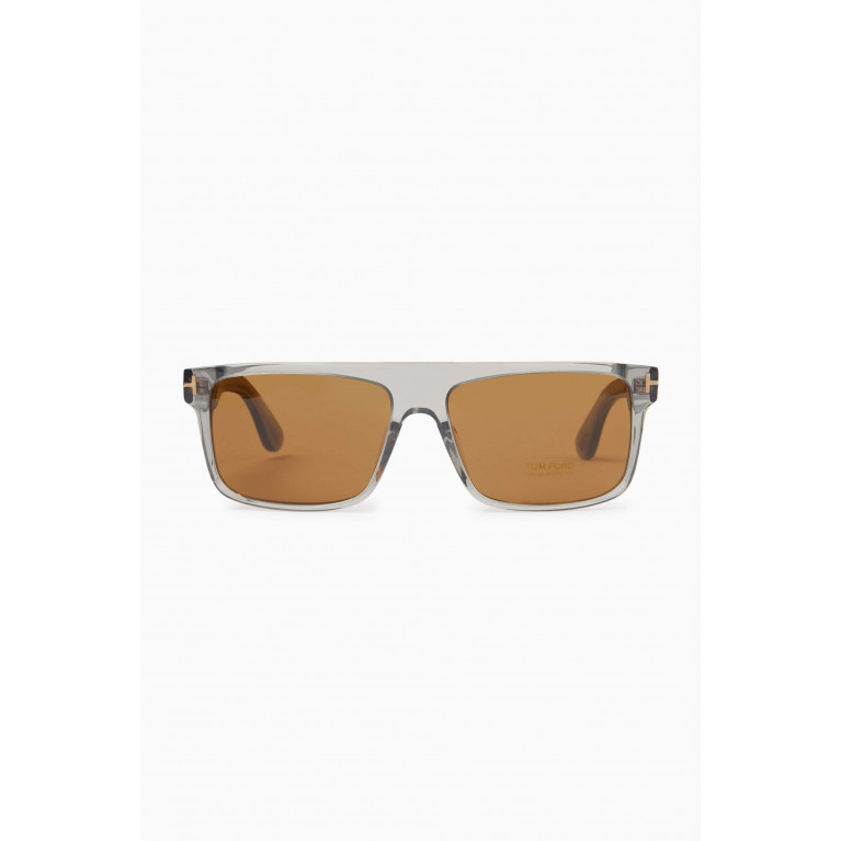 Tom Ford - Philippe Rectangular Sunglasses in Acetate