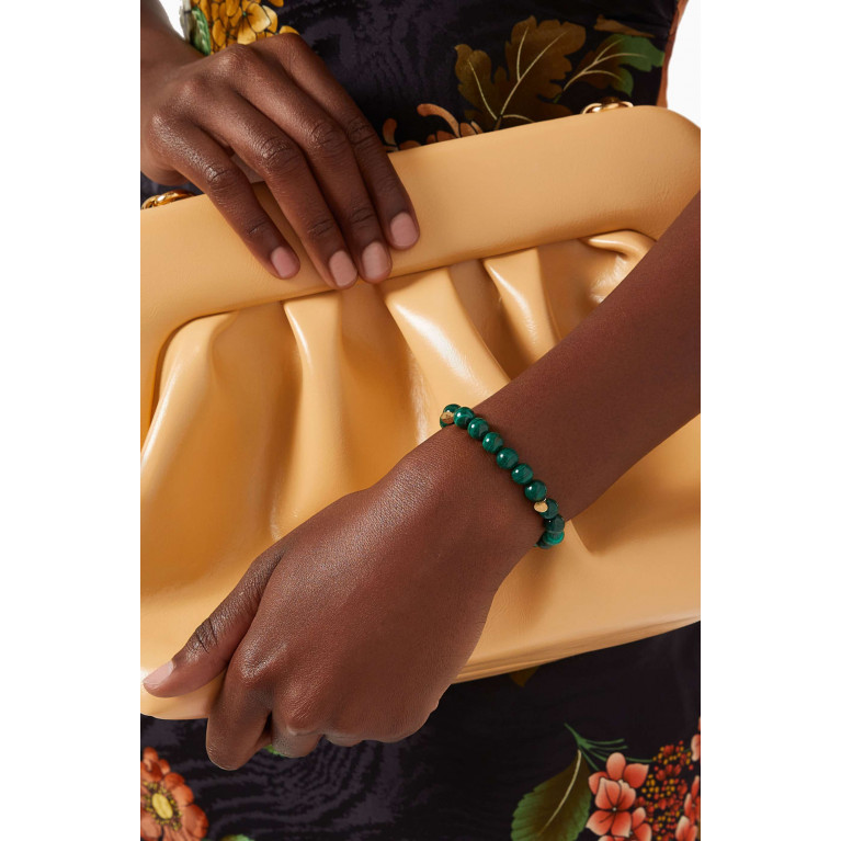 The Alkemistry - Cinta Malachite Bracelet in 18kt Yellow Gold