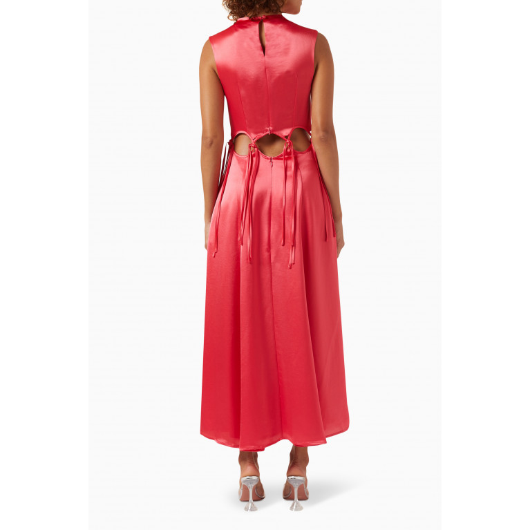 ANNA QUAN - Josie Cut-out Maxi Dress in Recycled Fabric