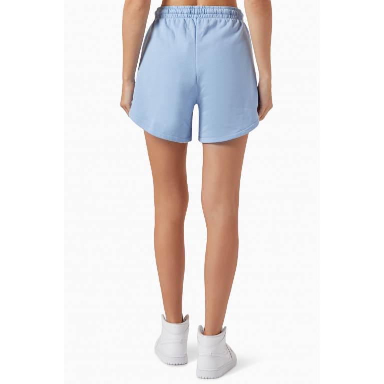 7 DAYS ACTIVE - Barb Shorts in Organic Cotton-blend Blue