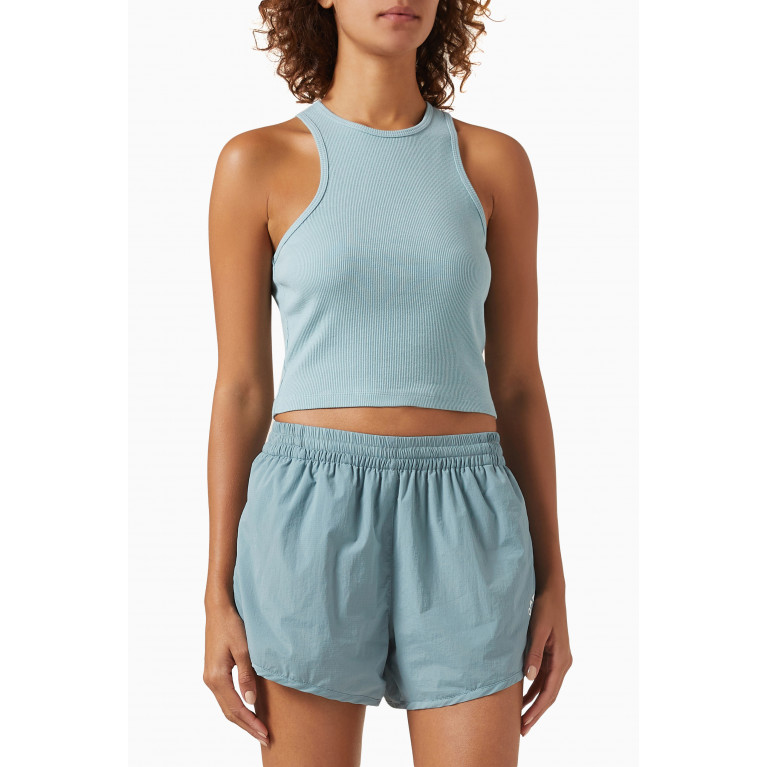 7 DAYS ACTIVE - Cropped Rib Top in Organic Cotton