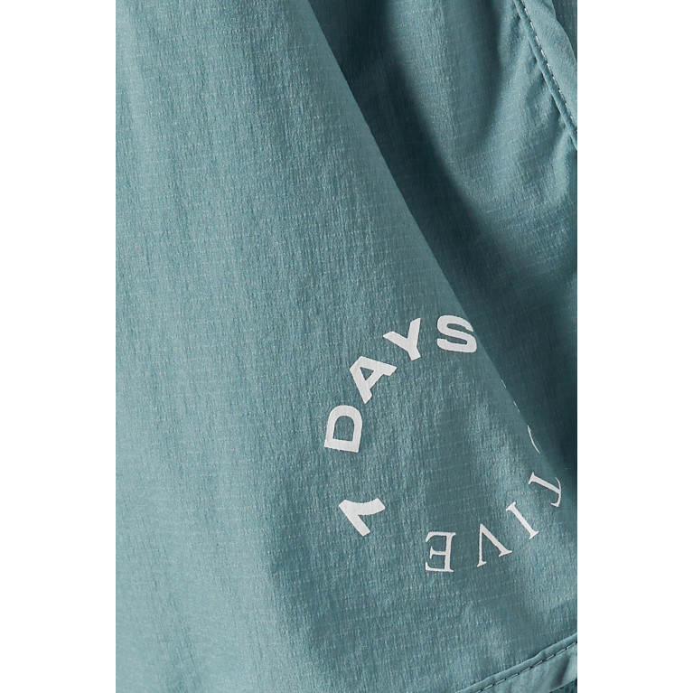 7 DAYS ACTIVE - Miler Logo Running Shorts in Nylon