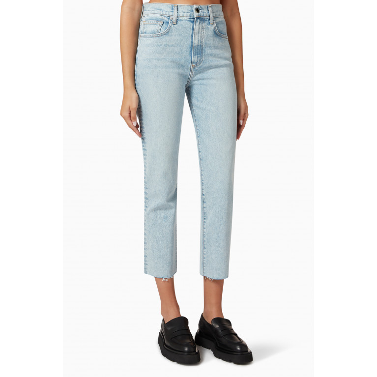 Le Jean - Lara Cropped Slim-fit Jeans in Denim
