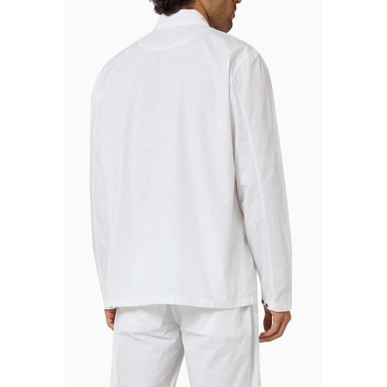 NASS - Filton Zip-front Shirt in Cotton