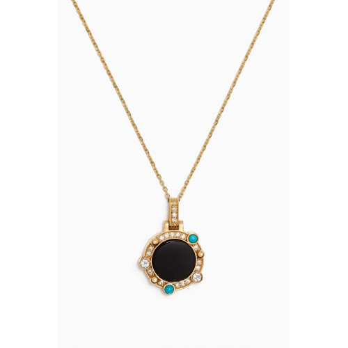 Lillian Ismail - Falak Galaxy Necklace II in 18kt Gold