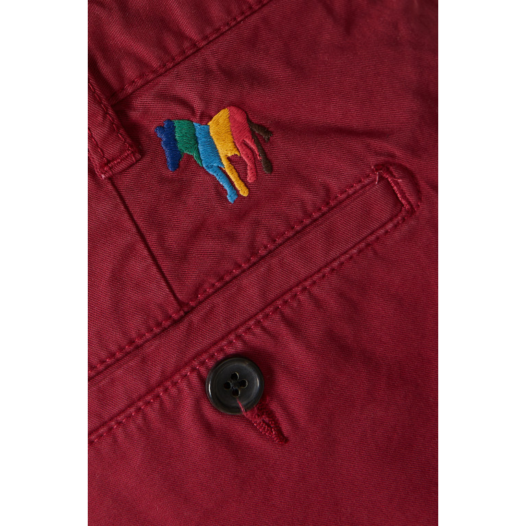 PS Paul Smith - Chino Shorts in Cotton Red