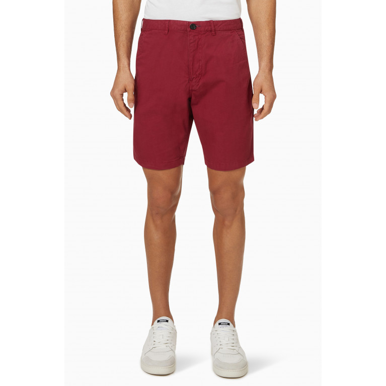 PS Paul Smith - Chino Shorts in Cotton Red