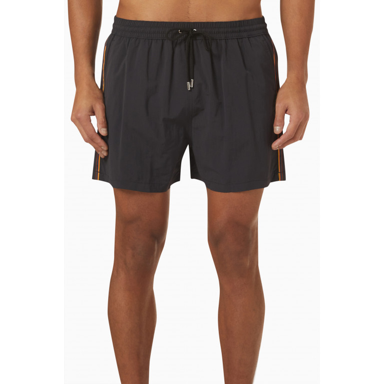 PS Paul Smith - Swim Shorts in Recycled Nylon Black