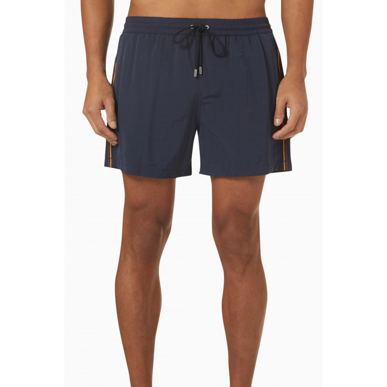 PS Paul Smith - Swim Shorts in Recycled Nylon Blue