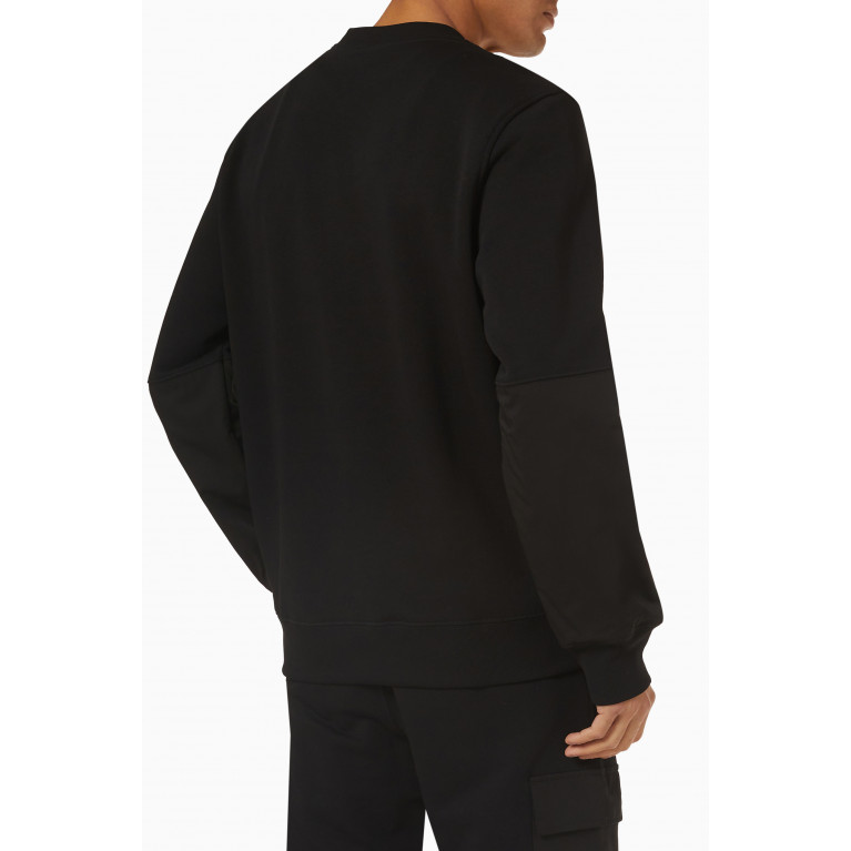 PS Paul Smith - Cargo Sweatshirt in Cotton & Nylon