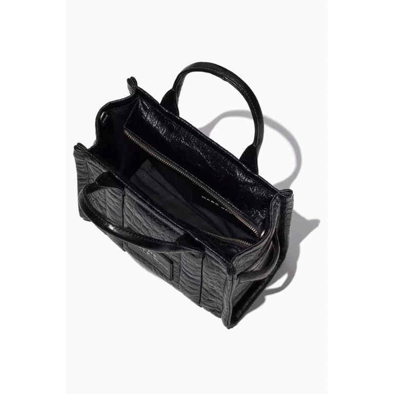 Marc Jacobs - The Mini Tote Bag in Croc-embossed Leather Black