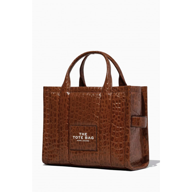 Marc Jacobs - Medium Traveler Tote Bag in Jacquard Brown