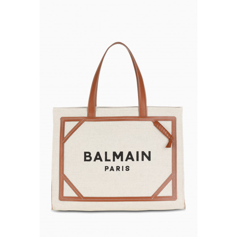Balmain - B-Army 42 Shopper Bag in Canvas