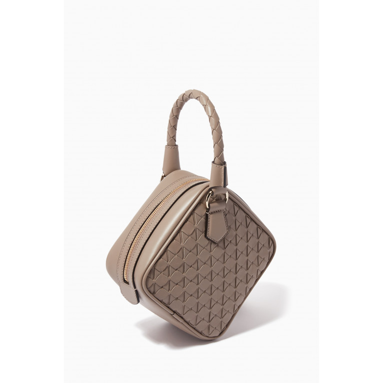 Serapian - Petra Geometric Handbag in Mosaico Neutral