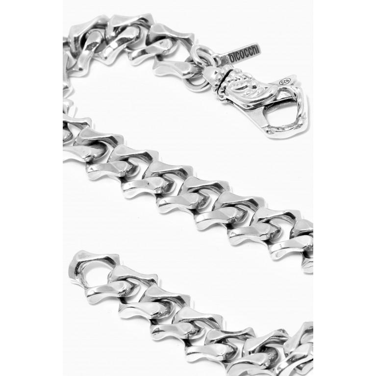 Emanuele Bicocchi - Small Sharp Link Bracelet in Sterling Silver