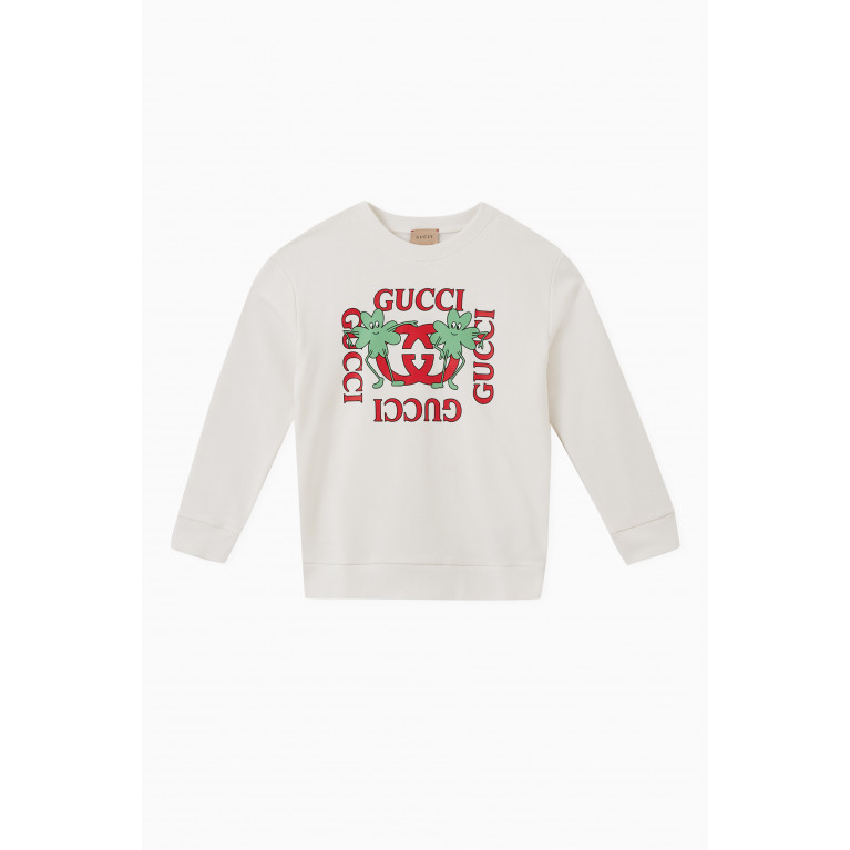 Gucci - Logo Sweatshirt in Cotton