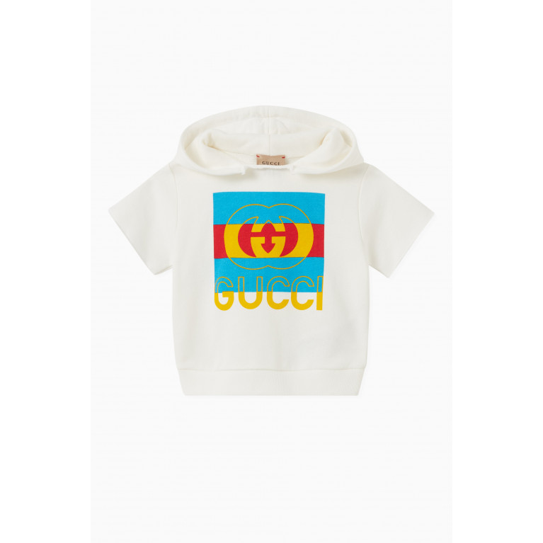 Gucci - Logo Hoodie in Cotton