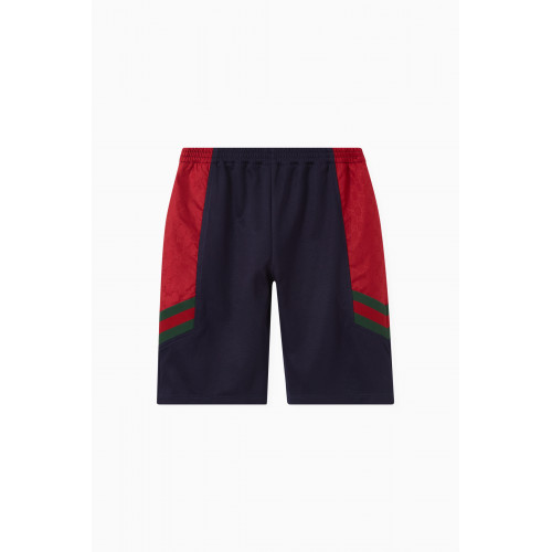 Gucci - Logo Bermuda Shorts in Polyester & Cotton