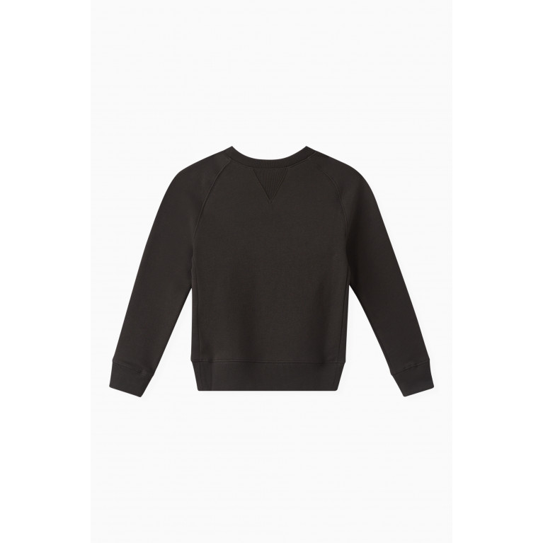 Gucci - Graphic Logo Print Sweatshirt Felted Cotton Jersey