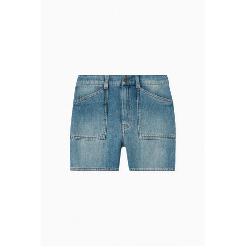 Gucci - Denim Bermuda Shorts in Cotton