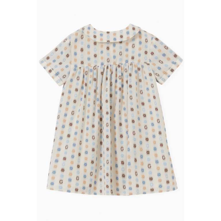 Gucci - All-over Dots Dress in Cotton