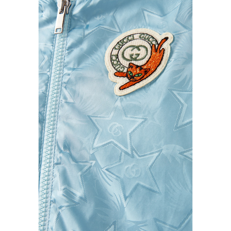 Gucci - Multistar Jacket in Nylon Blue
