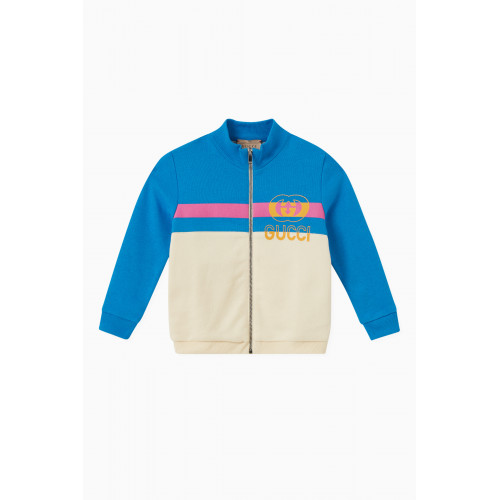 Gucci - Logo Jacket in Cotton Neutral