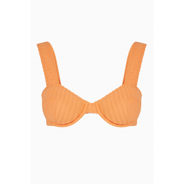 Solid & Striped - The Lilo Ribbed Bikini Top