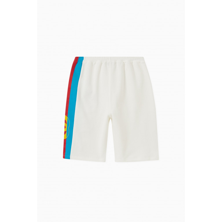 Gucci - Logo Tape Bermuda Shorts in Cotton