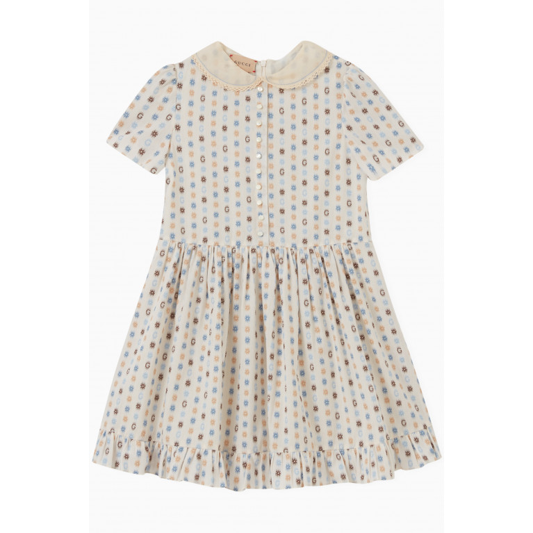 Gucci - G Daisy Dress in Cotton Blend