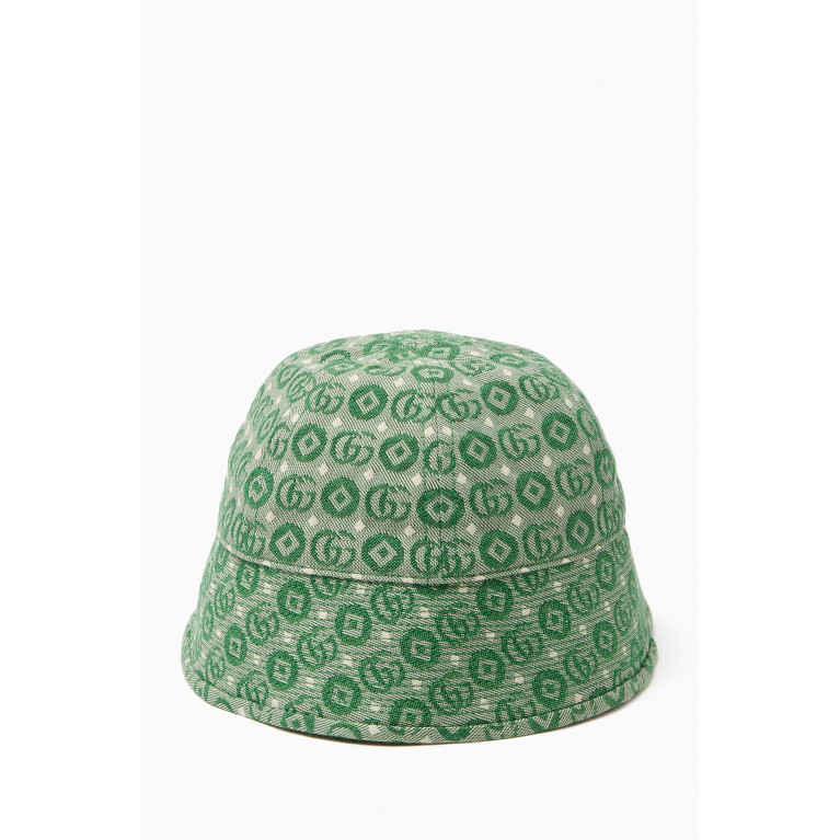 Gucci - Monogram Bucket Hat in Canvas