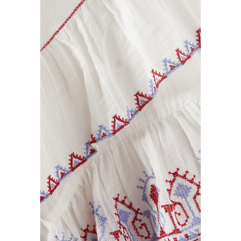 ISABEL MARANT ETOILE - Jocadia Embroidered Skort in Cotton