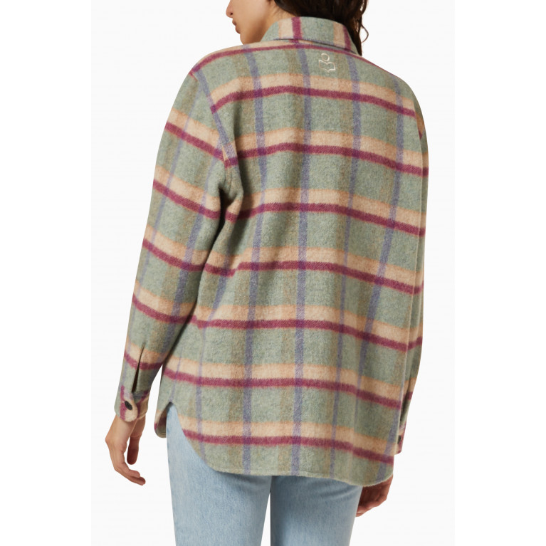 ISABEL MARANT ETOILE - Faxon Shirt in Wool Blend