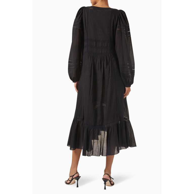 ISABEL MARANT ETOILE - Melia Midi Dress in Cotton Blend