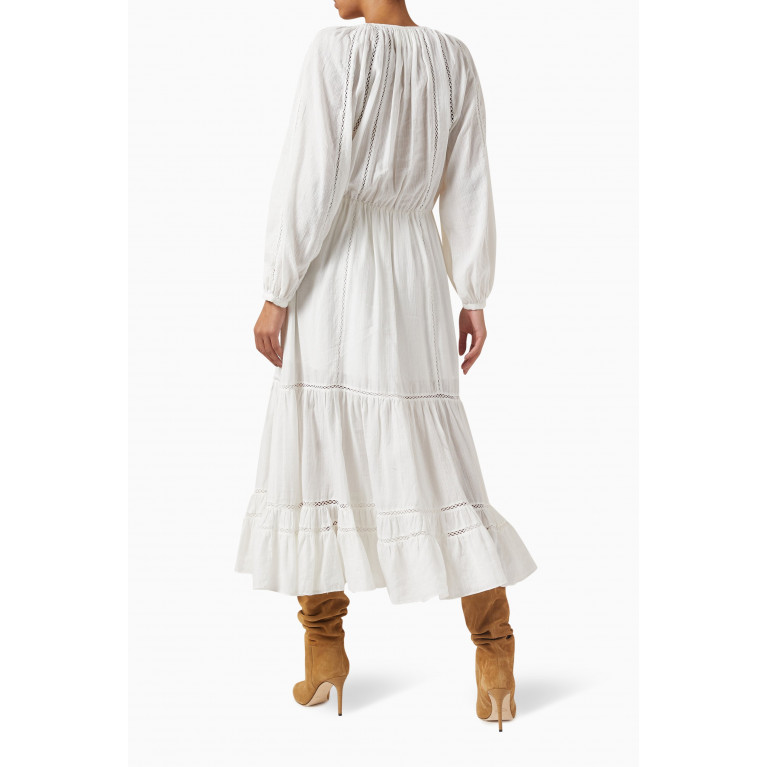 ISABEL MARANT ETOILE - Latifa Midi Dress in Cotton Blend