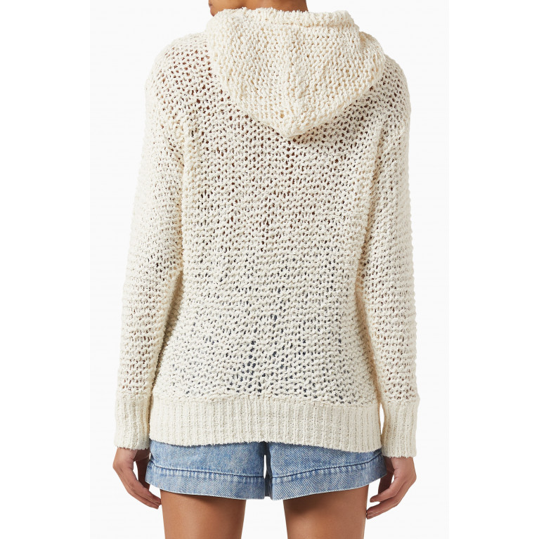 ISABEL MARANT ETOILE - Idony Crochet Hoodie in Cotton