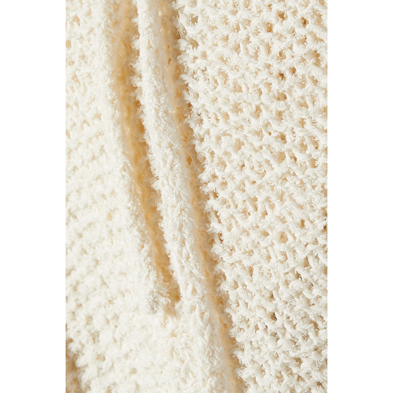 ISABEL MARANT ETOILE - Idony Crochet Hoodie in Cotton