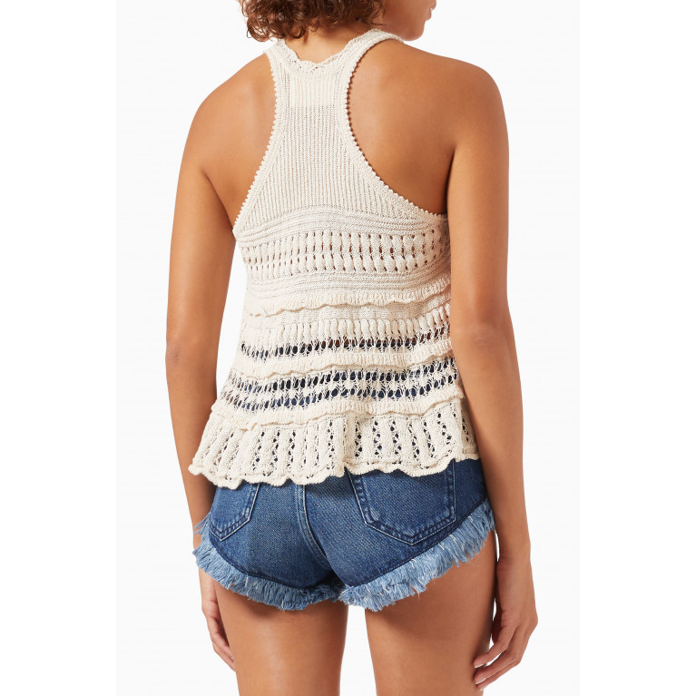 ISABEL MARANT ETOILE - Fico Top in Cotton