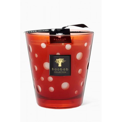Baobab Collection - Red Bubbles Max 16 Candle, 1100g