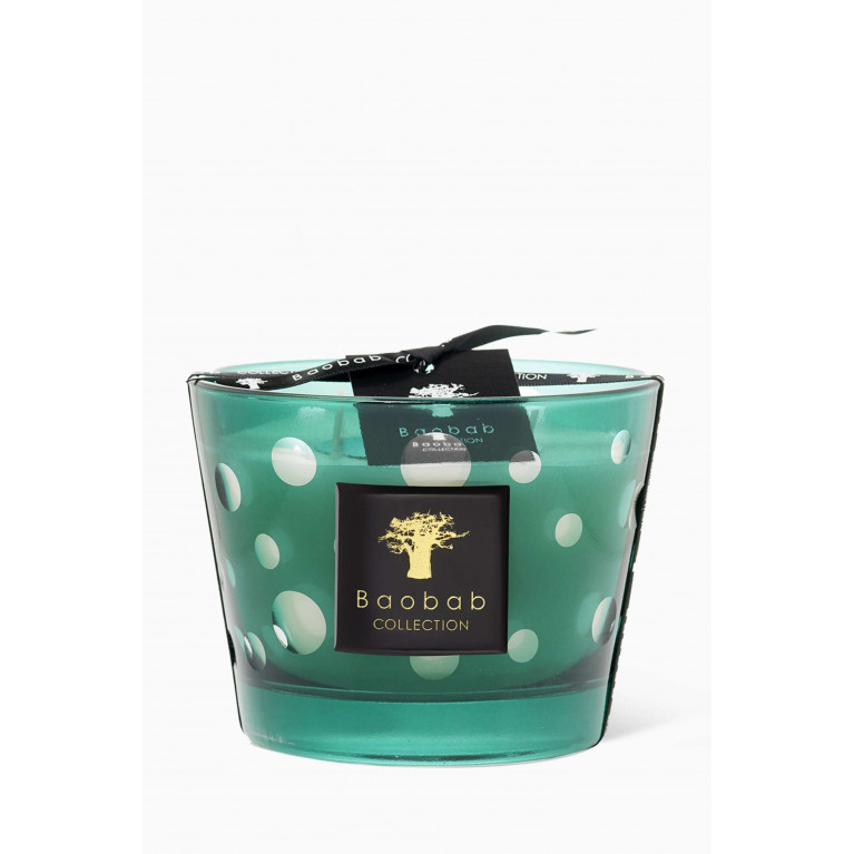 Baobab Collection - Green Bubbles Max 10 Candle, 500g