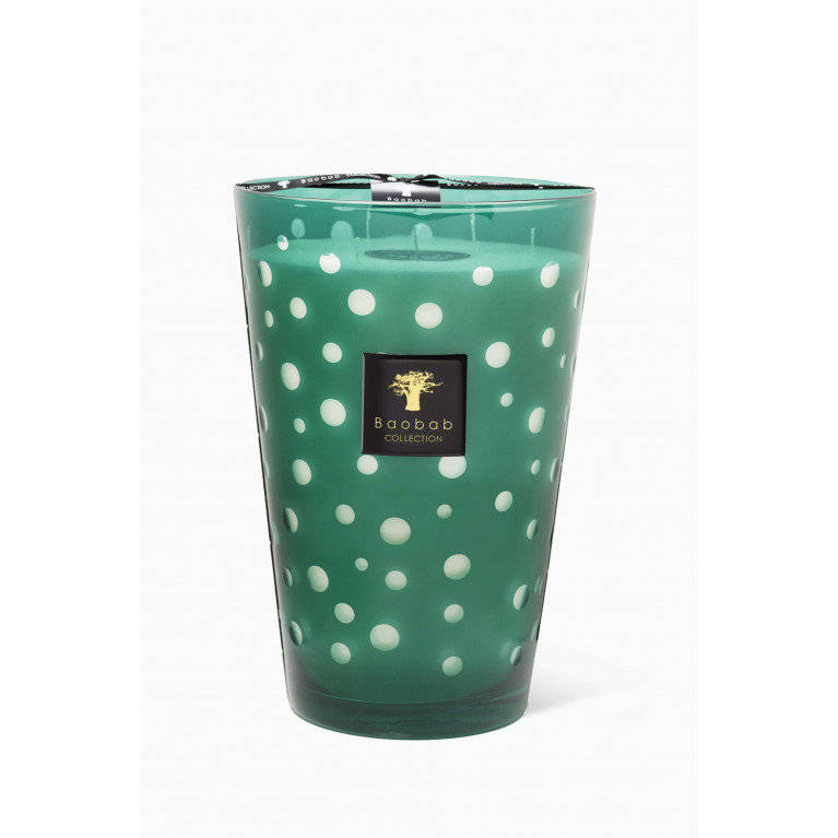 Baobab Collection - Green Bubbles Max 35 Candle, 6500g