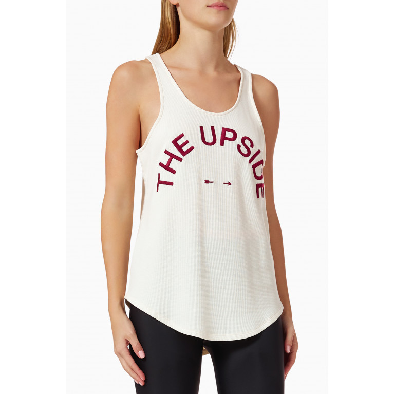 The Upside - Issy Tank Top in Waffle-knit